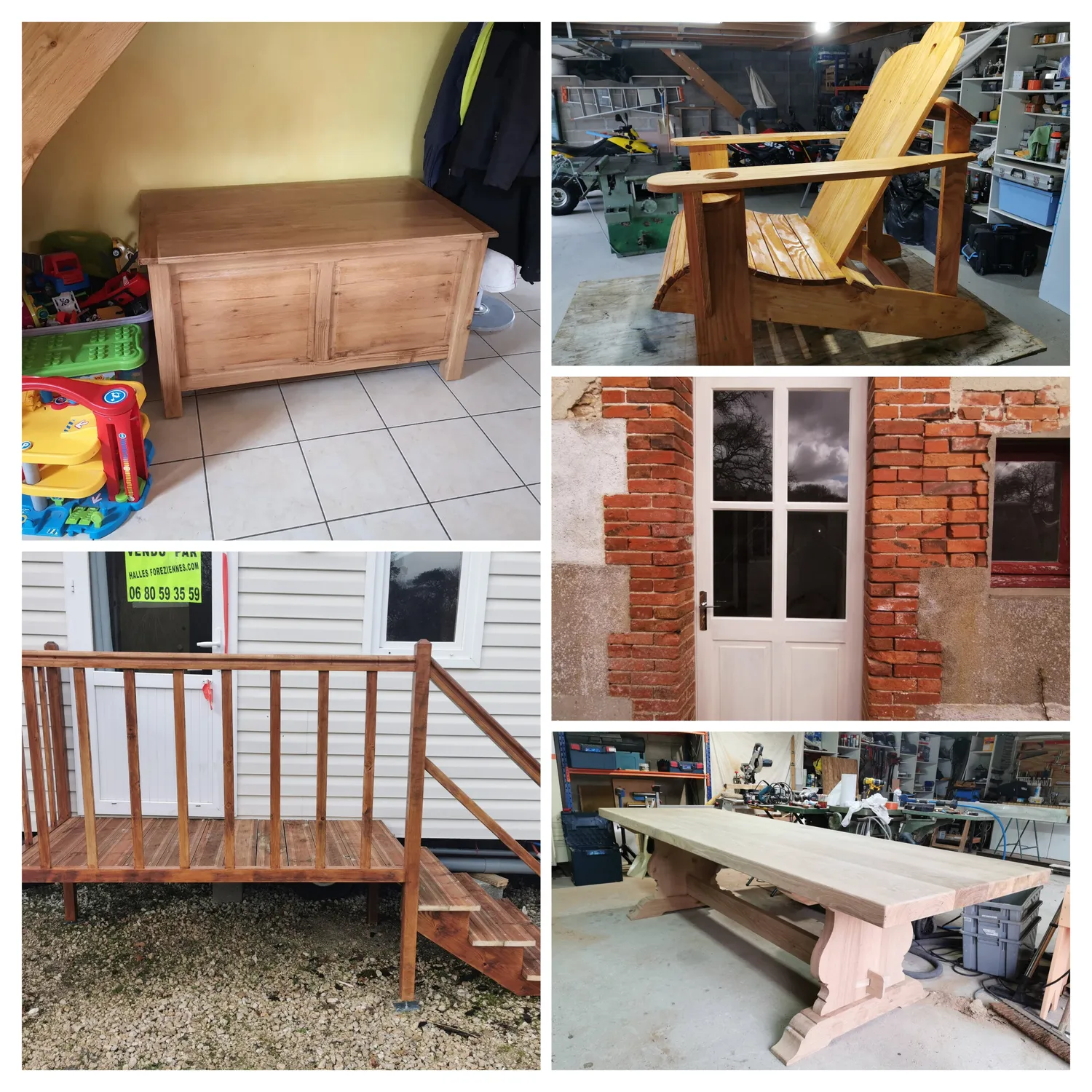creation et pose de pergolas bois valencay