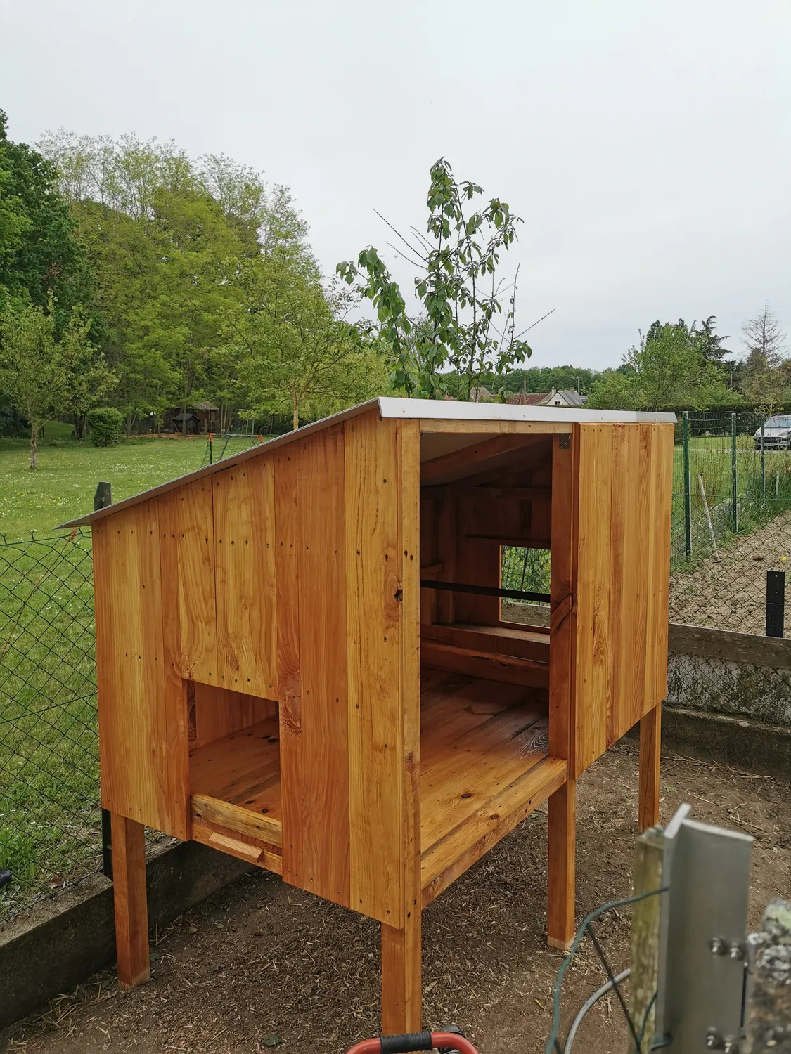 creation et pose de pergolas bois valencay