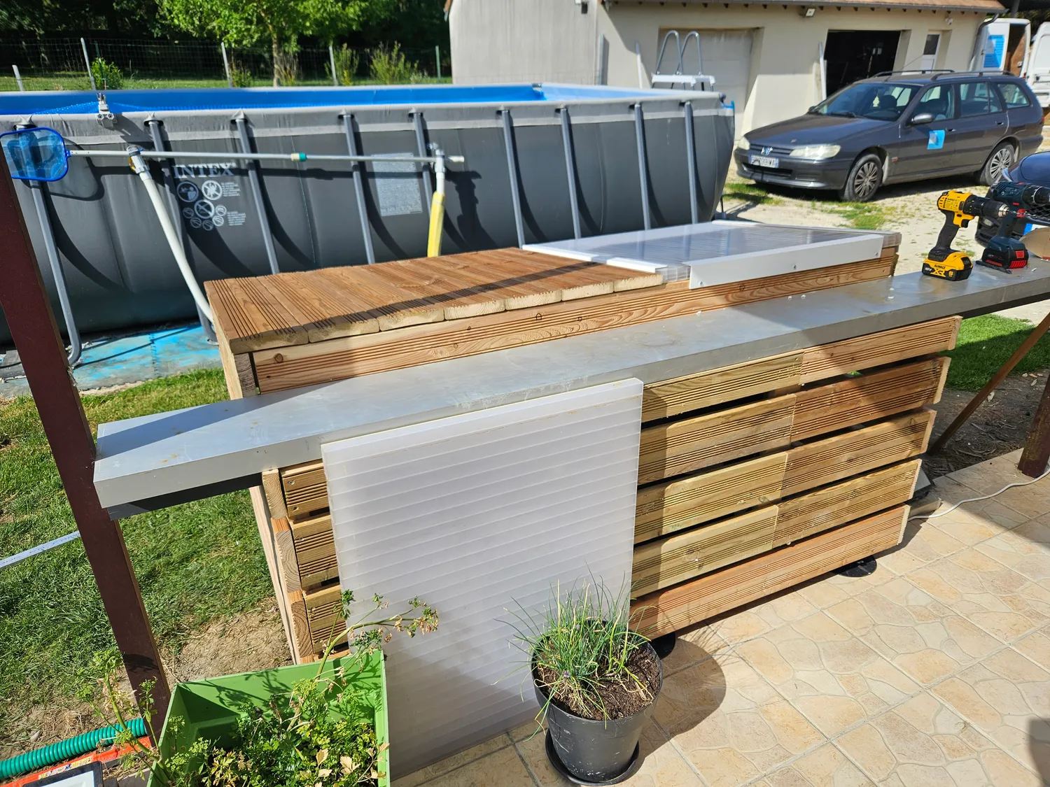 pose terrasses bois le controis en sologne